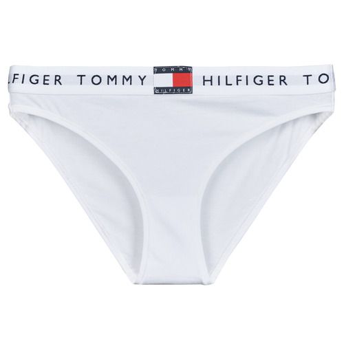 Tanga CLASSIC BIKINI Bianco Tommy Hilfiger per Donna, elegante e confortevole, perfetto per l'estate. Realizzato con materiali di alta qualità, offre un fit ideale e uno stile senza tempo. Acquista online il tuo costume da bagno per risaltare la tua femminilità in ogni occasione.