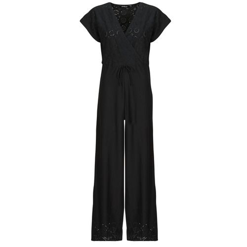 Tuta Jumpsuit Donna Desigual DANUBIO in Nero, elegante e alla moda, perfetta per occasioni casual e formali. Design unico con dettagli distintivi, ideale per valorizzare il tuo stile. Scopri il comfort e la versatilità di questo capo must-have per ogni guardaroba femminile.
