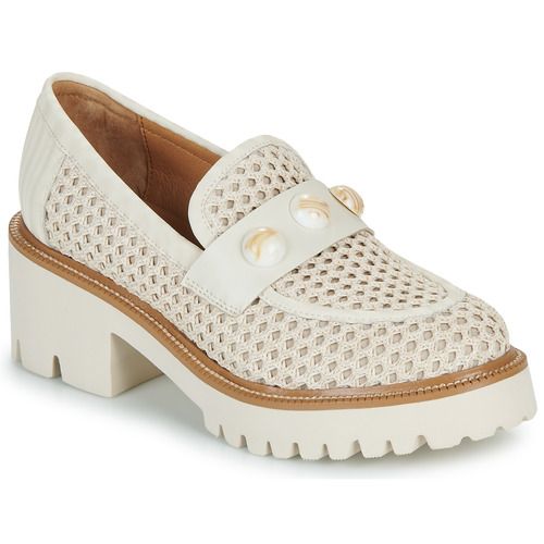 Mocassini Donna Mam'Zelle UNISO Bianco, eleganti e versatili, ideali per ogni occasione. Stile chic e comfort ottimale per una perfetta calzata. Acquista ora i tuoi mocassini Mam'Zelle UNISO in bianco per completare il tuo look!