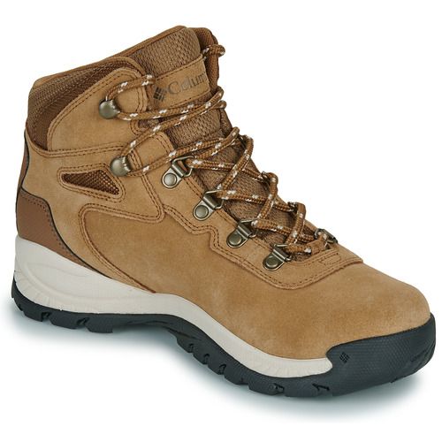 Scarpe da trekking Columbia NEWTON RIDGE PLUS WATERPROOF AMPED Marrone per donna. Design impermeabile, ideale per escursioni, sentieri e attività all'aperto. Comfort e supporto ottimale per ogni avventura.