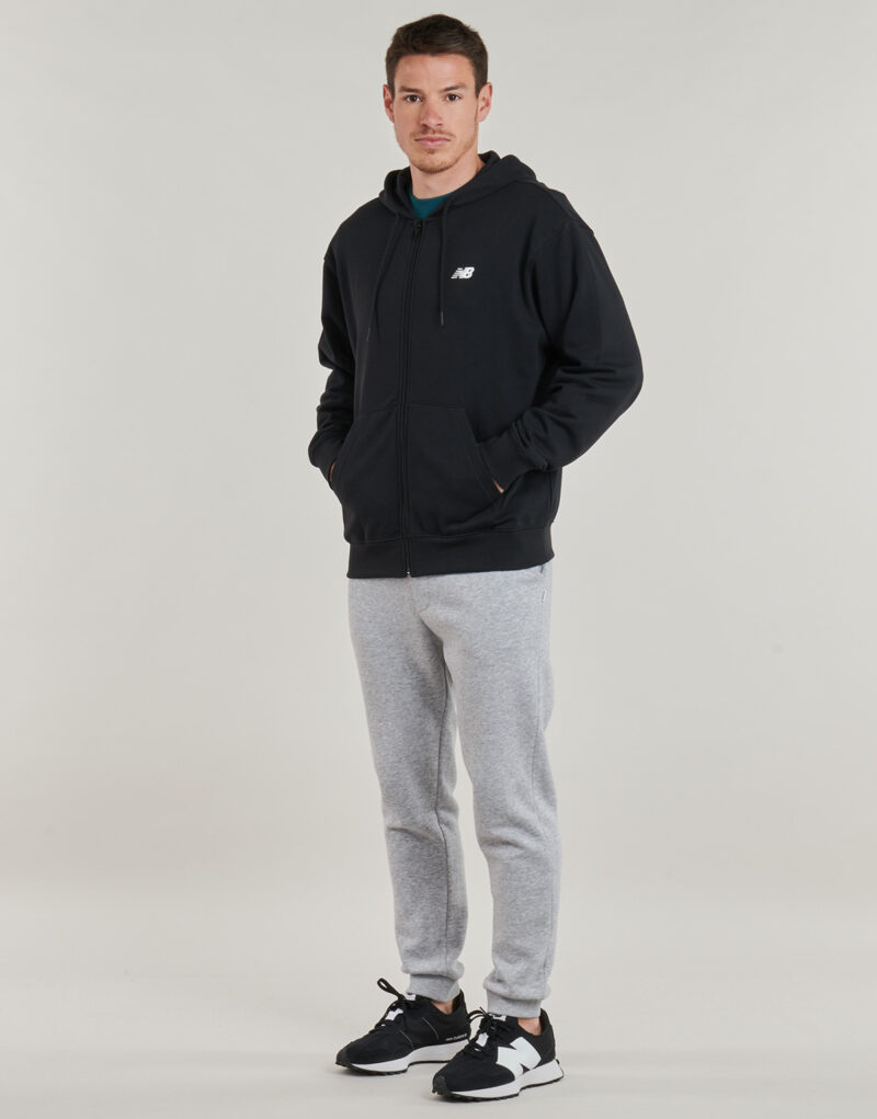 Felpe con cappuccio New Balance Sport Essentials Logo French Terry Full Zip Nero Felpe con cappuccio Uomo - 3