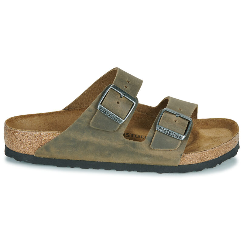 BIRKENSTOCK Arizona Oiled / Pelle / Khaki / Regular Kaki Ciabatta Uomo - 2