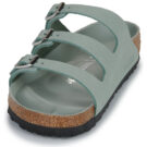BIRKENSTOCK Florida Fresh Nubuck / Pure / Sage / Regular Verde Ciabatta Donna - 3