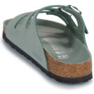 BIRKENSTOCK Florida Fresh Nubuck / Pure / Sage / Regular Verde Ciabatta Donna - 5