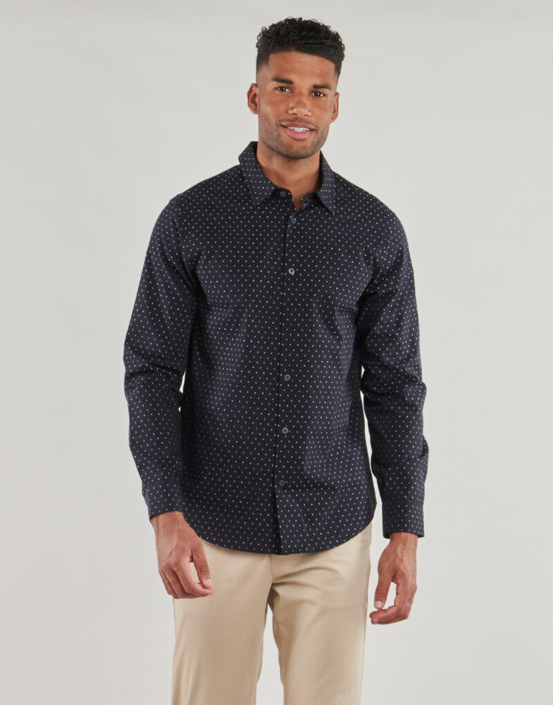 Camicia a maniche lunghe Armani Exchange XM000719 Nero Camicie a maniche lunghe Uomo - 2