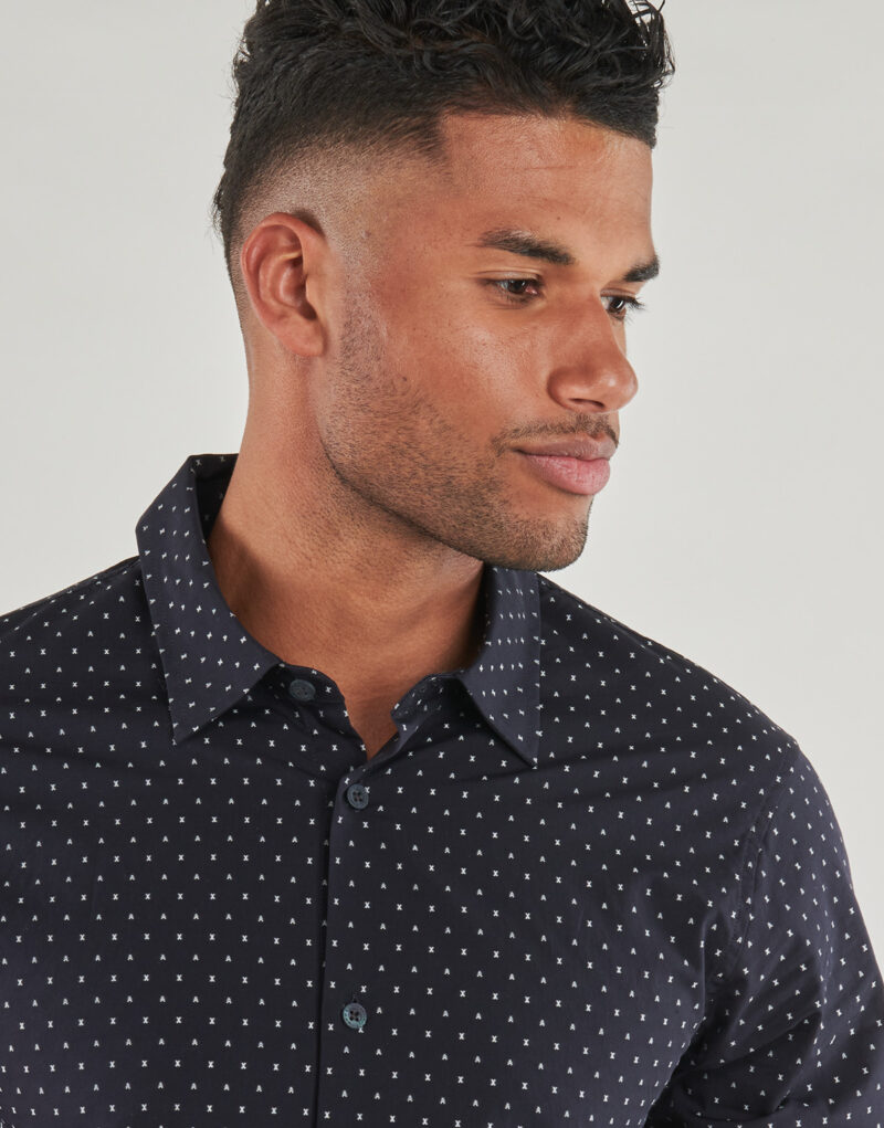 Camicia a maniche lunghe Armani Exchange XM000719 Nero Camicie a maniche lunghe Uomo - 5