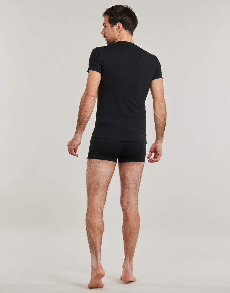 Pyjama-Sets Emporio Armani T-SHIRT + TRUNK SET Schwarz Completi pigiami Herren - 4