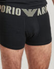 Pyjama-Sets Emporio Armani T-SHIRT + TRUNK SET Schwarz Completi pigiami Herren - 5