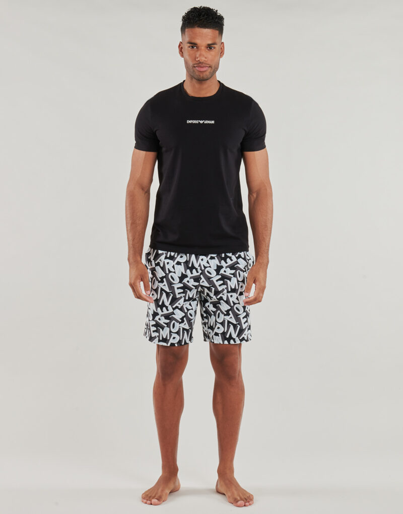 Completi pigiami Emporio Armani SHORT PYJAMAS SET Multicolore Completi pigiami Uomo - 2