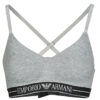 Brassiere Emporio Armani EVERYDAY COTTON PADDED SOFT COUTOUR BRA Grigio Brassiere Donna