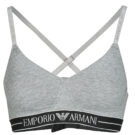 Brassiere Emporio Armani EVERYDAY COTTON PADDED SOFT COUTOUR BRA Grigio Brassiere Donna - 1