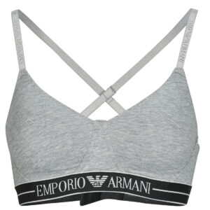 Brassiere  Emporio Armani  EVERYDAY COTTON PADDED SOFT COUTOUR BRA  Grigio -  Brassiere Donna