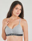 Brassiere Emporio Armani EVERYDAY COTTON PADDED SOFT COUTOUR BRA Grigio Brassiere Donna - 5