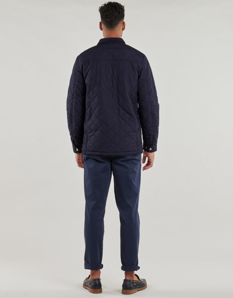 Giubbotto Gant QUILTED WINDCHEATER MID JACKET Marine Giubbotti Uomo - 4