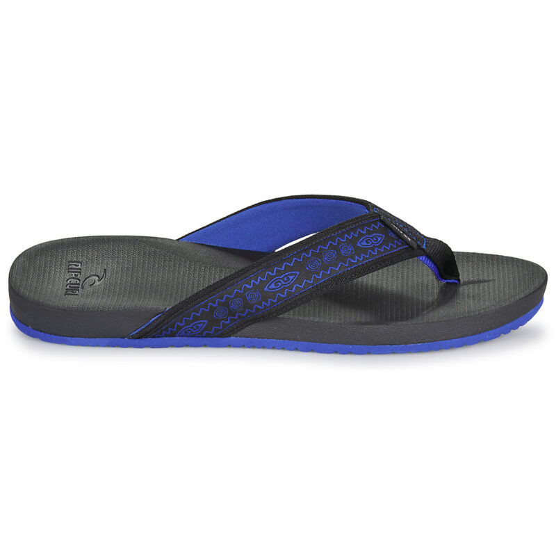 Rip Curl RAW ENERGY BLOOM MID OPEN TOE Nero Infradito Uomo - 2