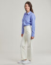Camicia Tommy Hilfiger ESS POPLIN EASY FIT SHIRT Blu Camicie Donna - 3