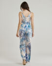 Tute / Jumpsuit  Guess  ALICE SLINKY OVERALL  Blu -   Tute / Jumpsuit Donna - 4