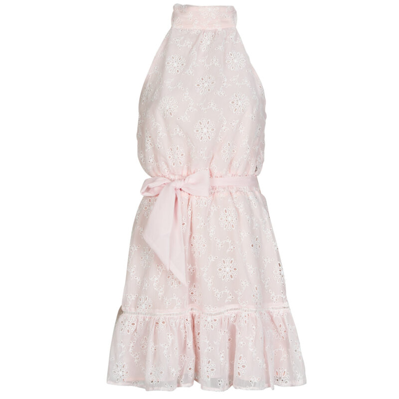 Abito corto  Guess  DANILE FLARE  Rosa -  Abiti corti Donna - 1