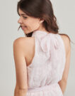 Abito corto  Guess  DANILE FLARE  Rosa -  Abiti corti Donna - 5