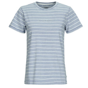 T-shirt  Guess  SS CN REG YD STRIPED TEE  Blu -  T-shirt maniche corte Donna