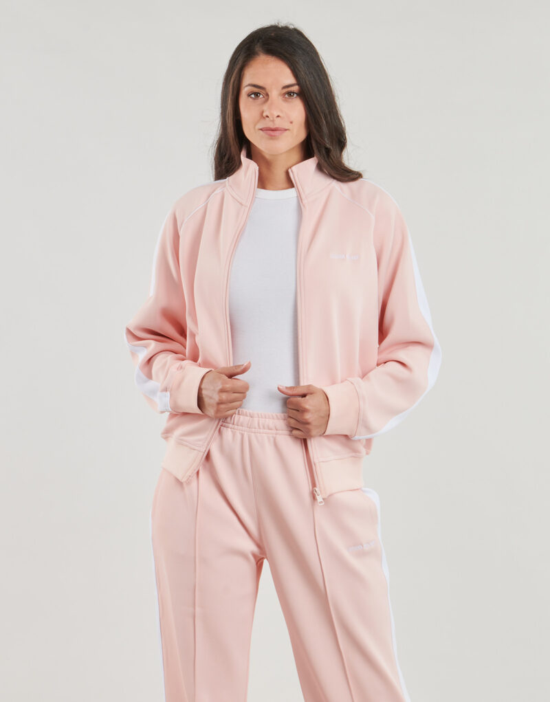 Giacca Sportiva Guess TRICOT TRACK JACKET Rosa Giacche Sportive Donna - 2