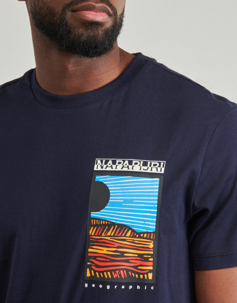 T-shirt Napapijri S-VALDOR Marine T-shirt maniche corte Uomo - 5