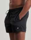 Pantalones cortos de playa/bermudas Quiksilver EVERYDAY SOLID VOLLEY 15 negros para hombre - 3