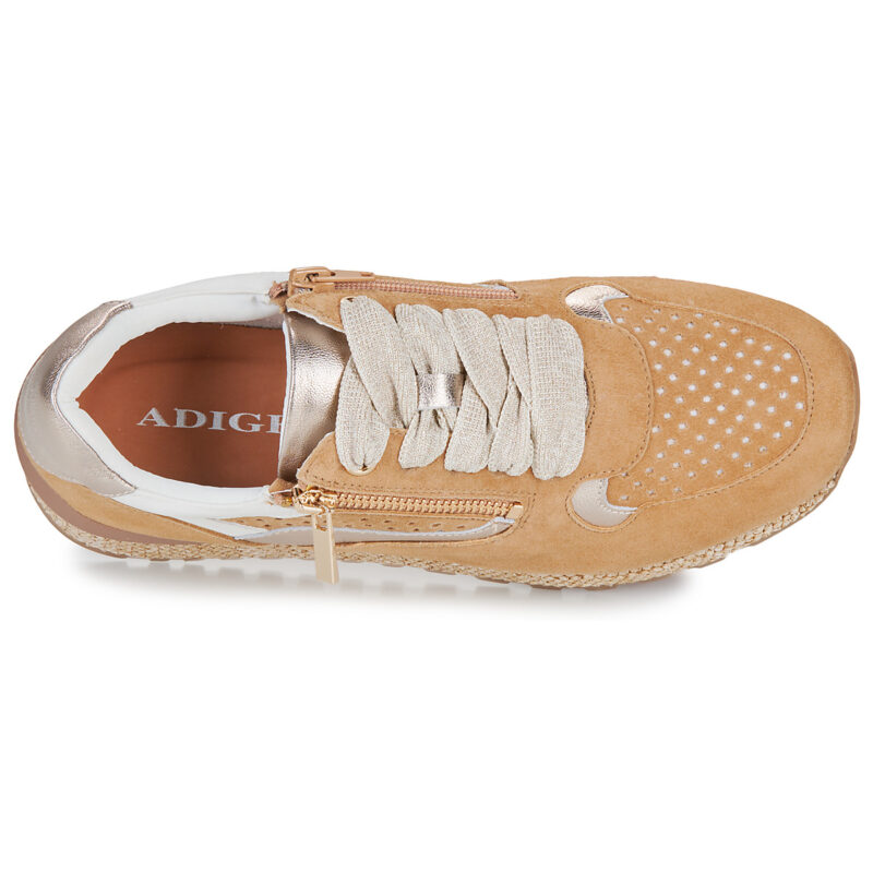 Adige YOKO Beige Sneakers basse Donna - 6