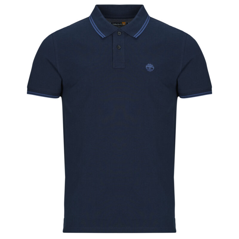 Timberland Millers River Tipped Pique Polo Schwarz Herren Polo - 1