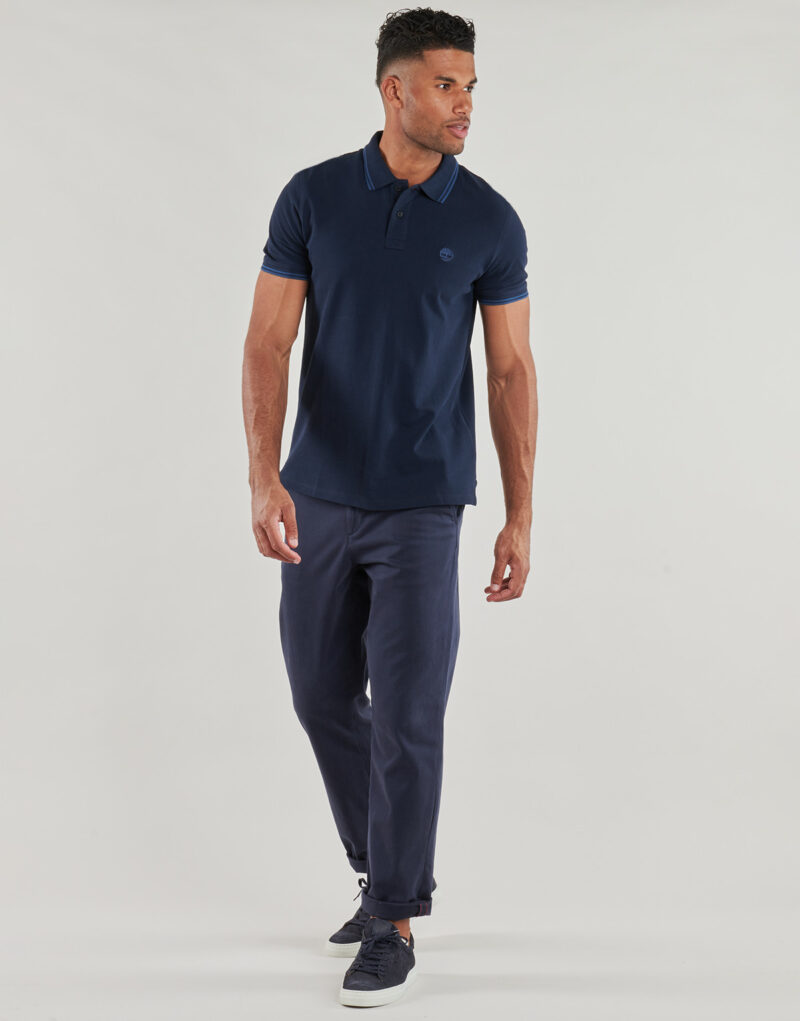 Timberland Millers River Tipped Pique Polo Schwarz Herren Polo - 3