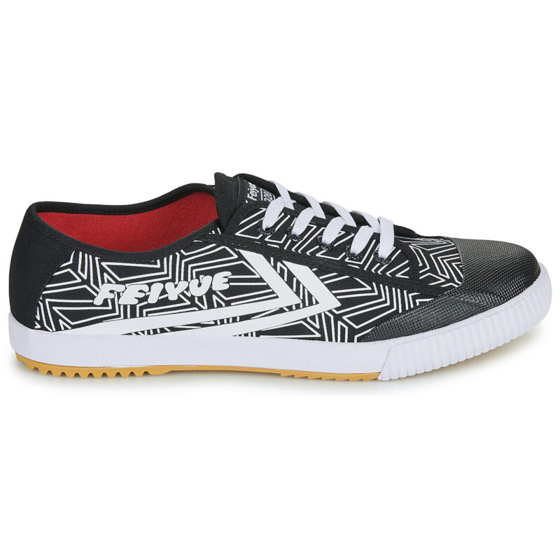 Feiyue  Fe Lo 1920 - Chevron Print  Nero -  Sneakers Uomo - 2