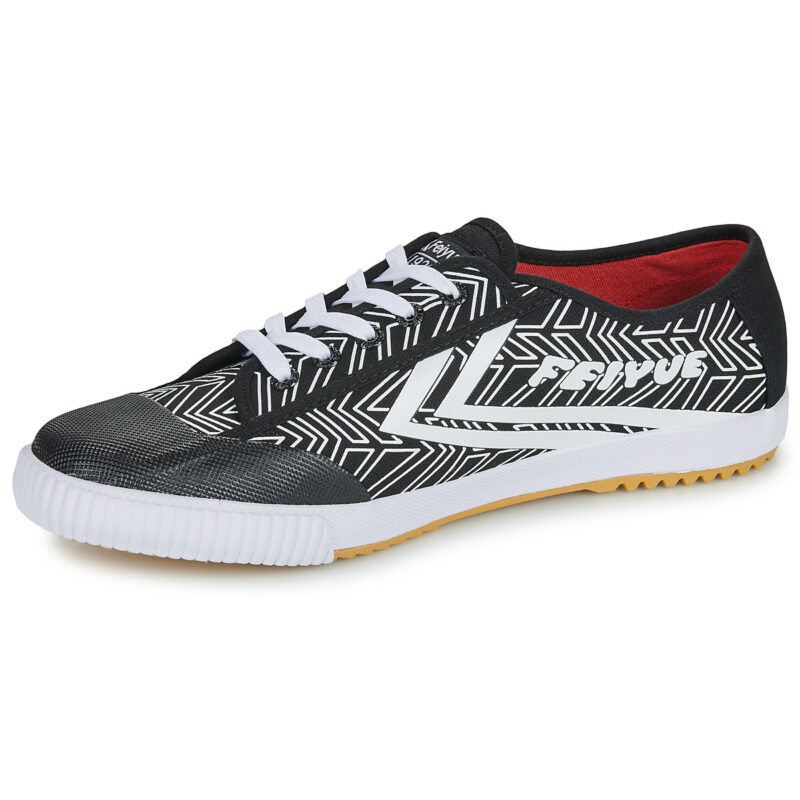 Feiyue  Fe Lo 1920 - Chevron Print  Nero -  Sneakers Uomo - 4