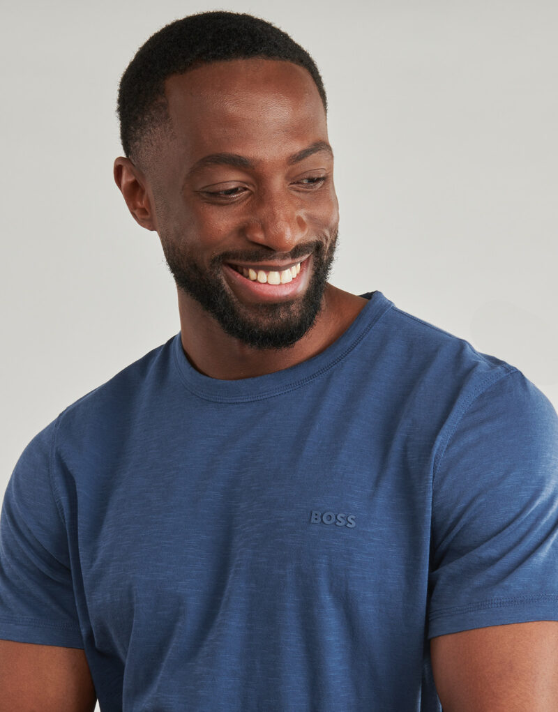 T-shirt BOSS Tegood Blu T-shirt maniche corte Uomo - 5