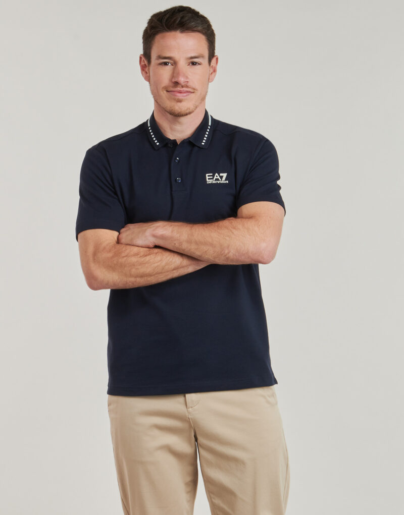 Polo Emporio Armani EA7 TENNIS CLUB POLO 7M000184 Marine Polo Uomo - 2