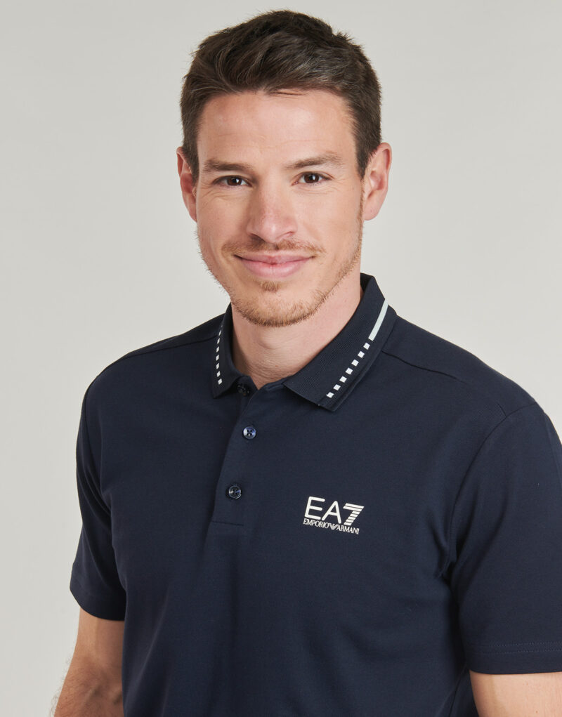 Polo Emporio Armani EA7 TENNIS CLUB POLO 7M000184 Marine Polo Uomo - 5