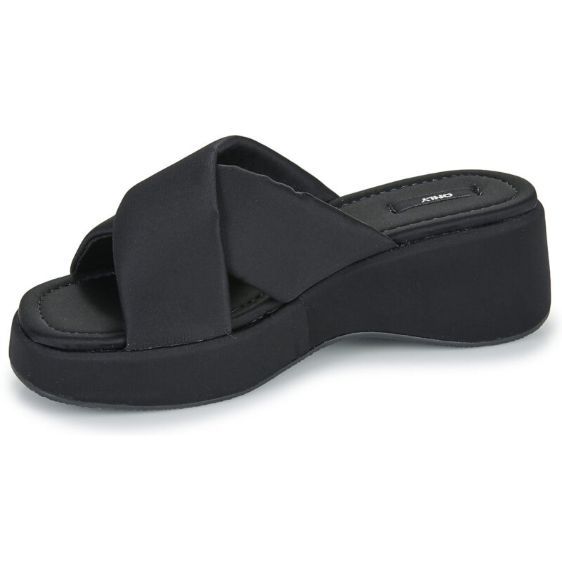 Only ONLMORGAN-3 CROSS STRAP SANDAL Nero Ciabatta Donna - 4