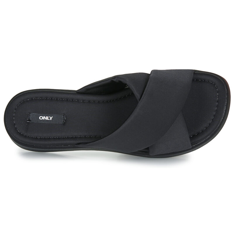 Only ONLMORGAN-3 CROSS STRAP SANDAL Nero Ciabatta Donna - 6