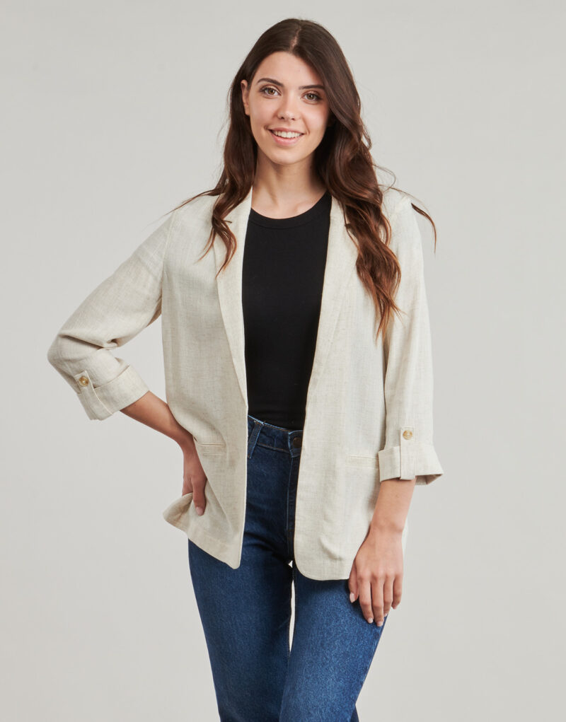 Giacca  Only  ONLSIESTA 3/4  Beige -  Giacche Donna - 2