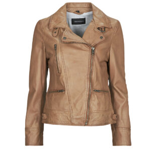 Giacca in pelle  Oakwood  FLASH  Marrone -   Giacche in pelle Donna