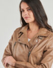 Giacca in pelle Oakwood FLASH Marrone Giacche in pelle Donna - 5