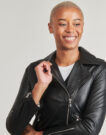 Giacca in pelle  Oakwood  MAXINE  Nero -   Giacche in pelle Donna - 5