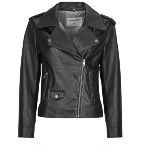 Giacca in pelle  Oakwood  LOULA  Nero -   Giacche in pelle Donna