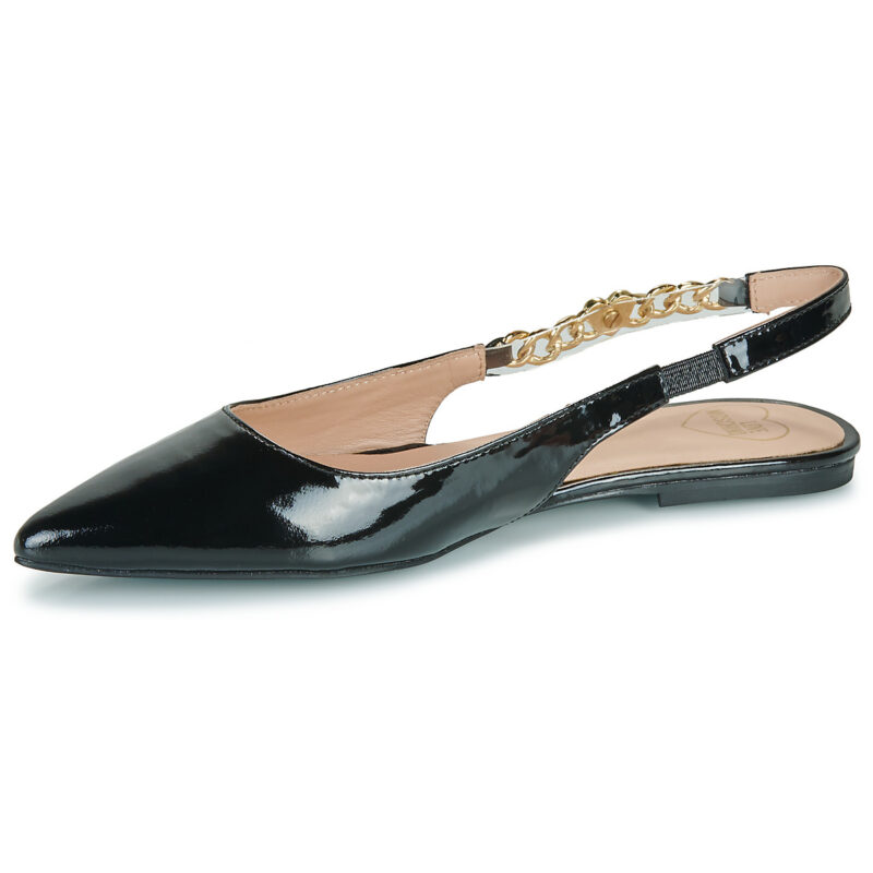 Love Moschino BALLERINA Nero Ballerine Donna - 4