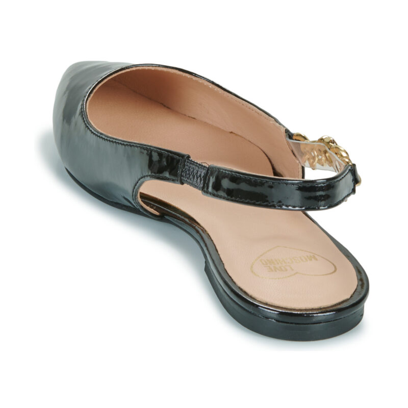 Love Moschino BALLERINA Nero Ballerine Donna - 5