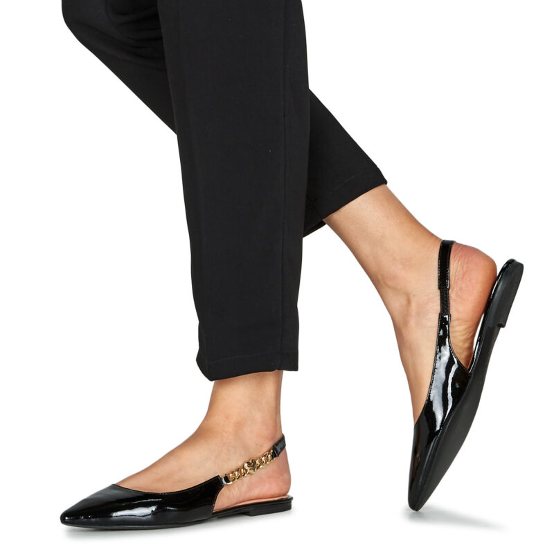 Love Moschino BALLERINA Nero Ballerine Donna - 8