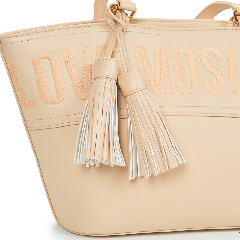 Love Moschino ITEM CABAS JC4285 Beige Borse Shopping Donna - 4