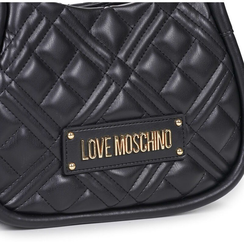Donna Love Moschino QUILTED BAG JC4208 Nero Borsetta Donna - 4