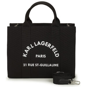 Donna Karl Lagerfeld K/RSG SQUARE MEDIUM TOTE Nero Borsetta Donna