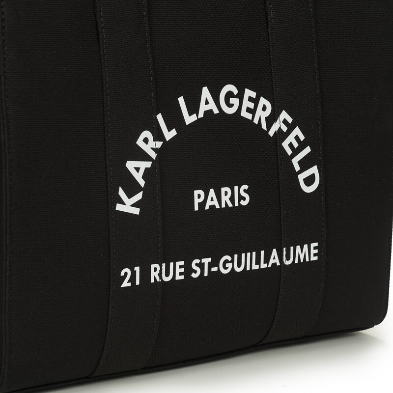 Donna Karl Lagerfeld K/RSG SQUARE MEDIUM TOTE Nero Borsetta Donna - 4