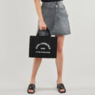 Donna Karl Lagerfeld K/RSG SQUARE MEDIUM TOTE Nero Borsetta Donna - 6